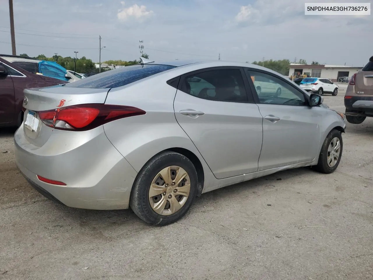 5NPDH4AE3GH736276 2016 Hyundai Elantra Se