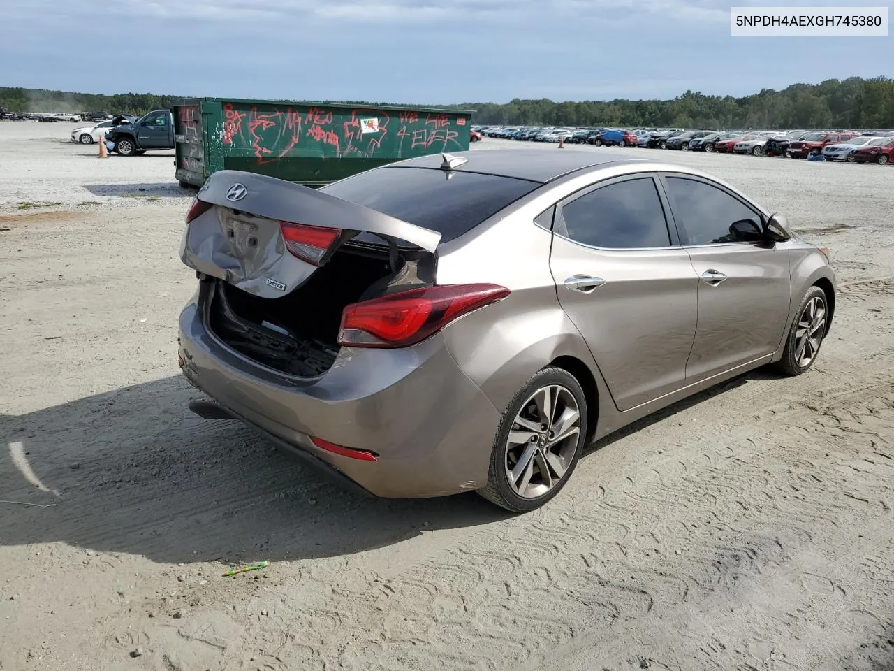 5NPDH4AEXGH745380 2016 Hyundai Elantra Se