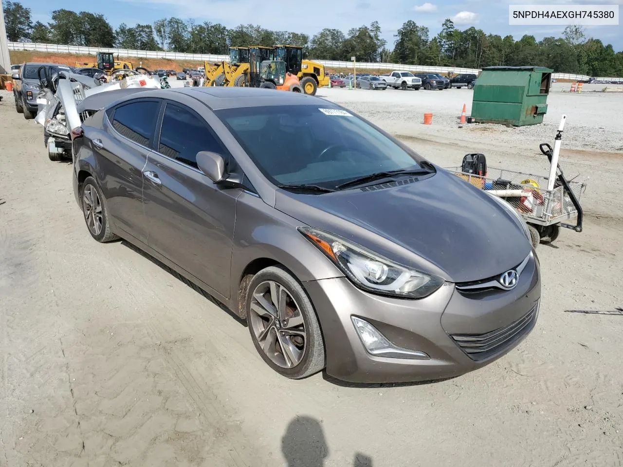 5NPDH4AEXGH745380 2016 Hyundai Elantra Se