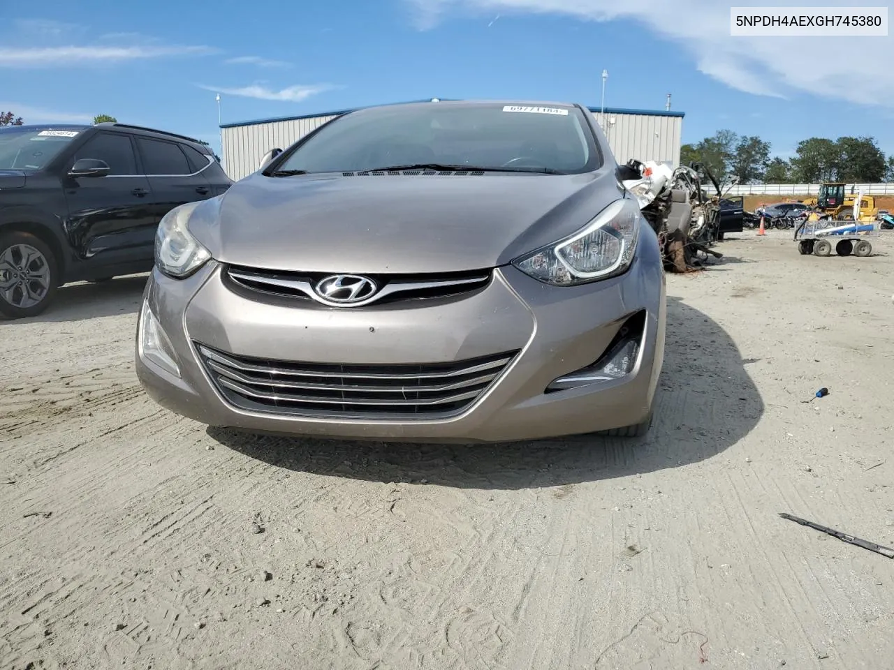 5NPDH4AEXGH745380 2016 Hyundai Elantra Se