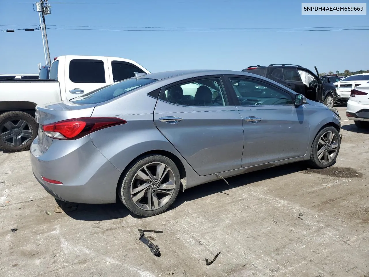 2016 Hyundai Elantra Se VIN: 5NPDH4AE4GH669669 Lot: 69977234