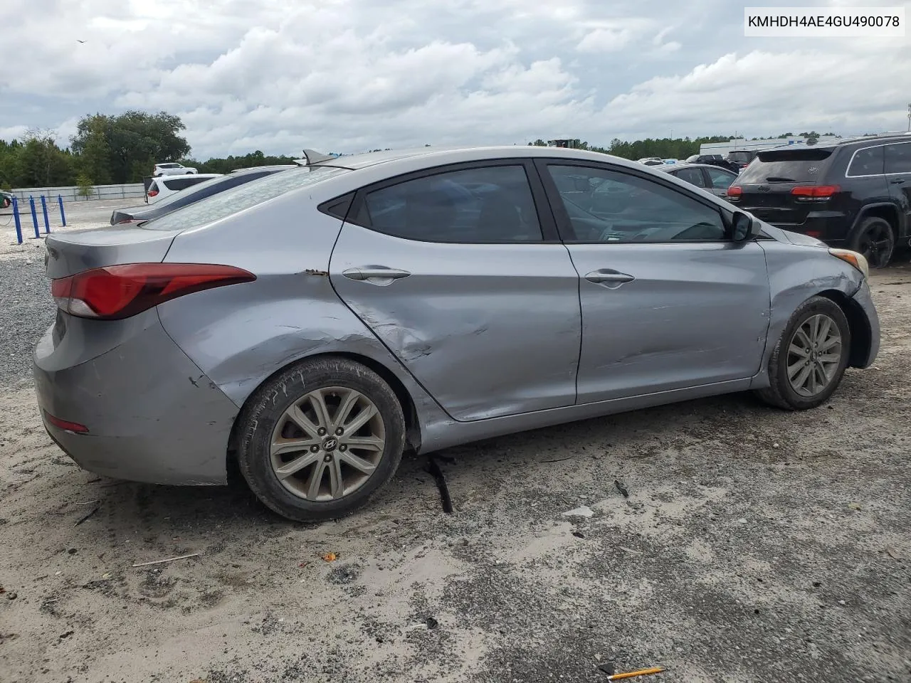 KMHDH4AE4GU490078 2016 Hyundai Elantra Se