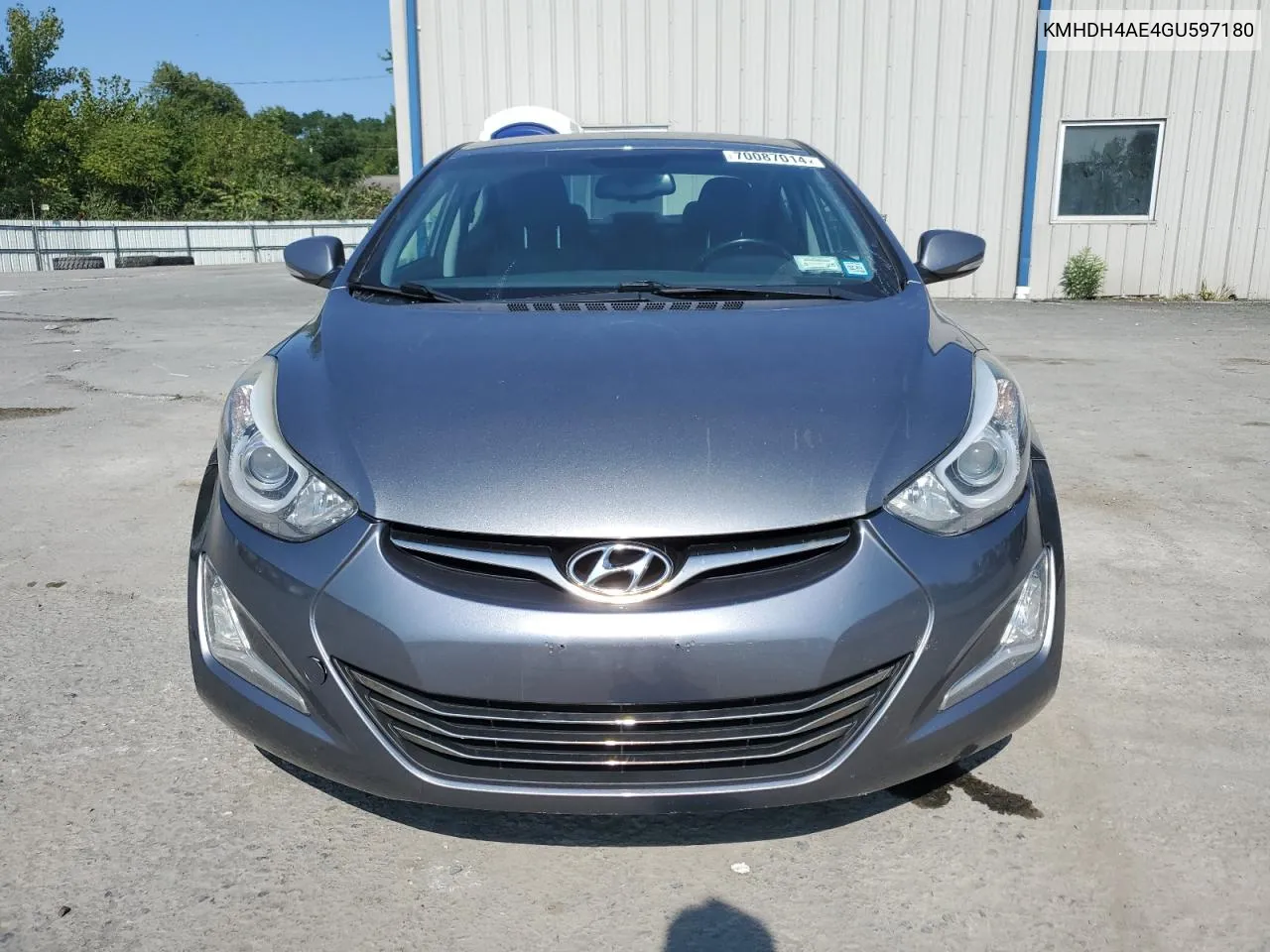 KMHDH4AE4GU597180 2016 Hyundai Elantra Se