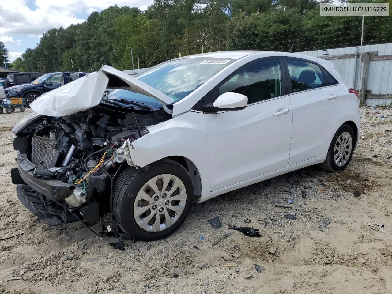 KMHD35LH6GU316279 2016 Hyundai Elantra Gt