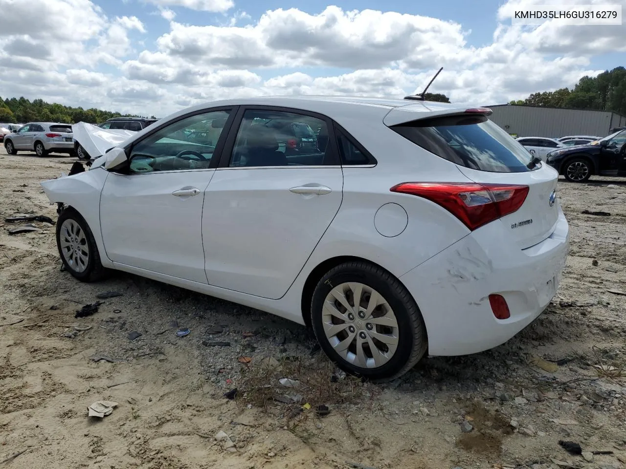 2016 Hyundai Elantra Gt VIN: KMHD35LH6GU316279 Lot: 70252724