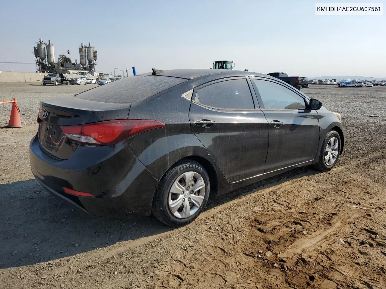 KMHDH4AE2GU607561 2016 Hyundai Elantra Se