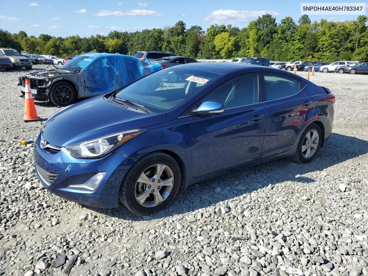 5NPDH4AE4GH783347 2016 Hyundai Elantra Se