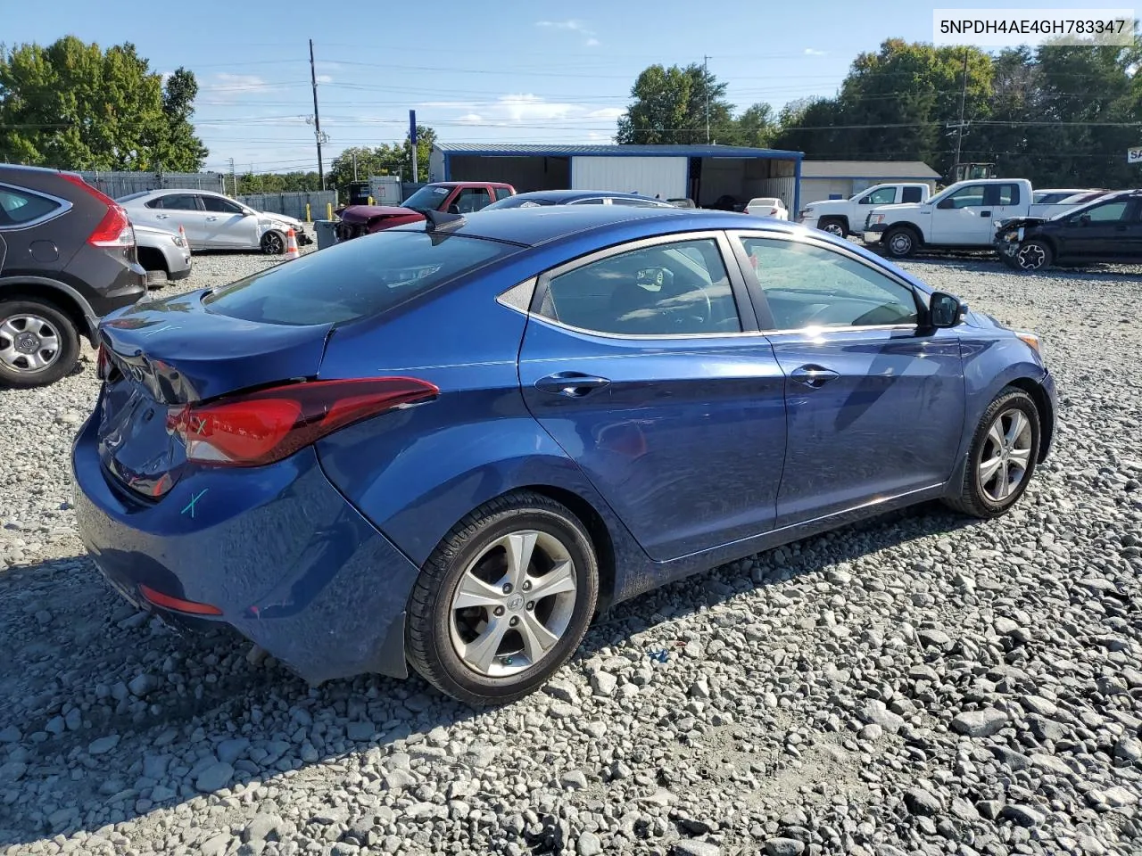 2016 Hyundai Elantra Se VIN: 5NPDH4AE4GH783347 Lot: 70326724