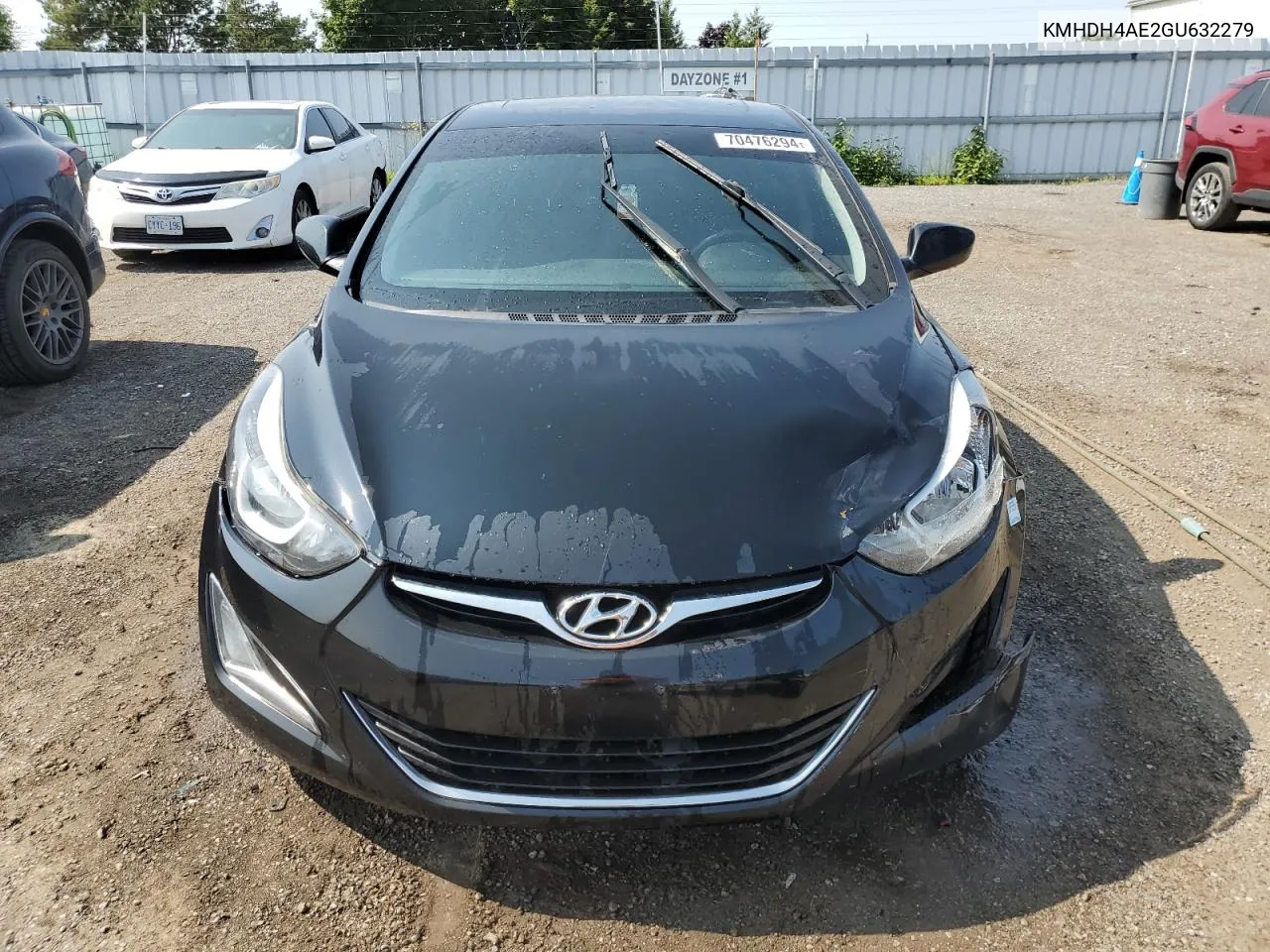 2016 Hyundai Elantra Se VIN: KMHDH4AE2GU632279 Lot: 70476294