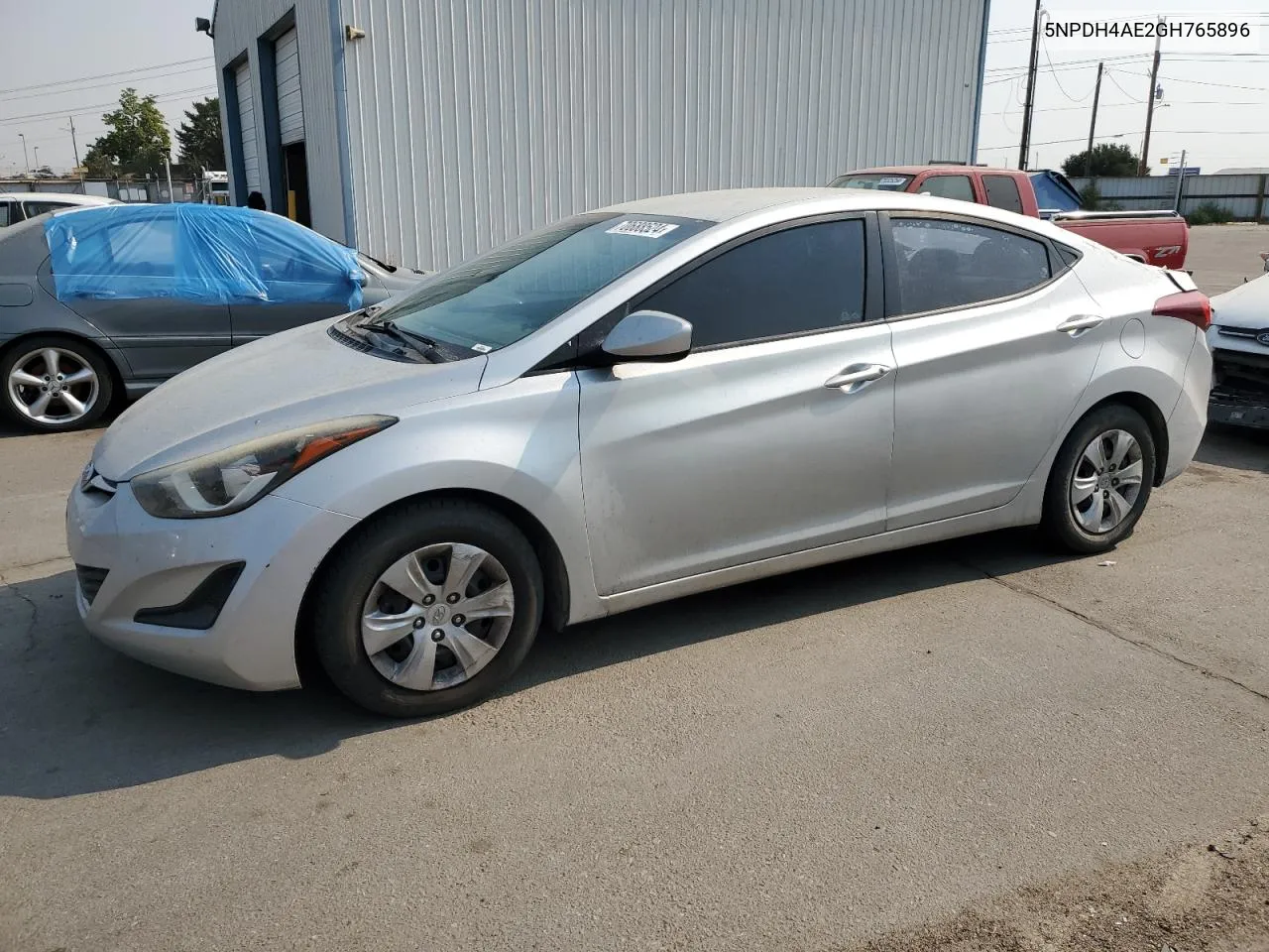 2016 Hyundai Elantra Se VIN: 5NPDH4AE2GH765896 Lot: 70688524