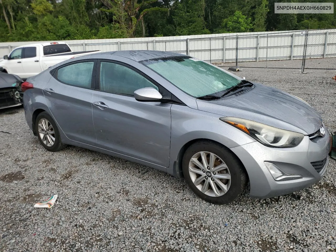 2016 Hyundai Elantra Se VIN: 5NPDH4AEXGH660829 Lot: 70801834