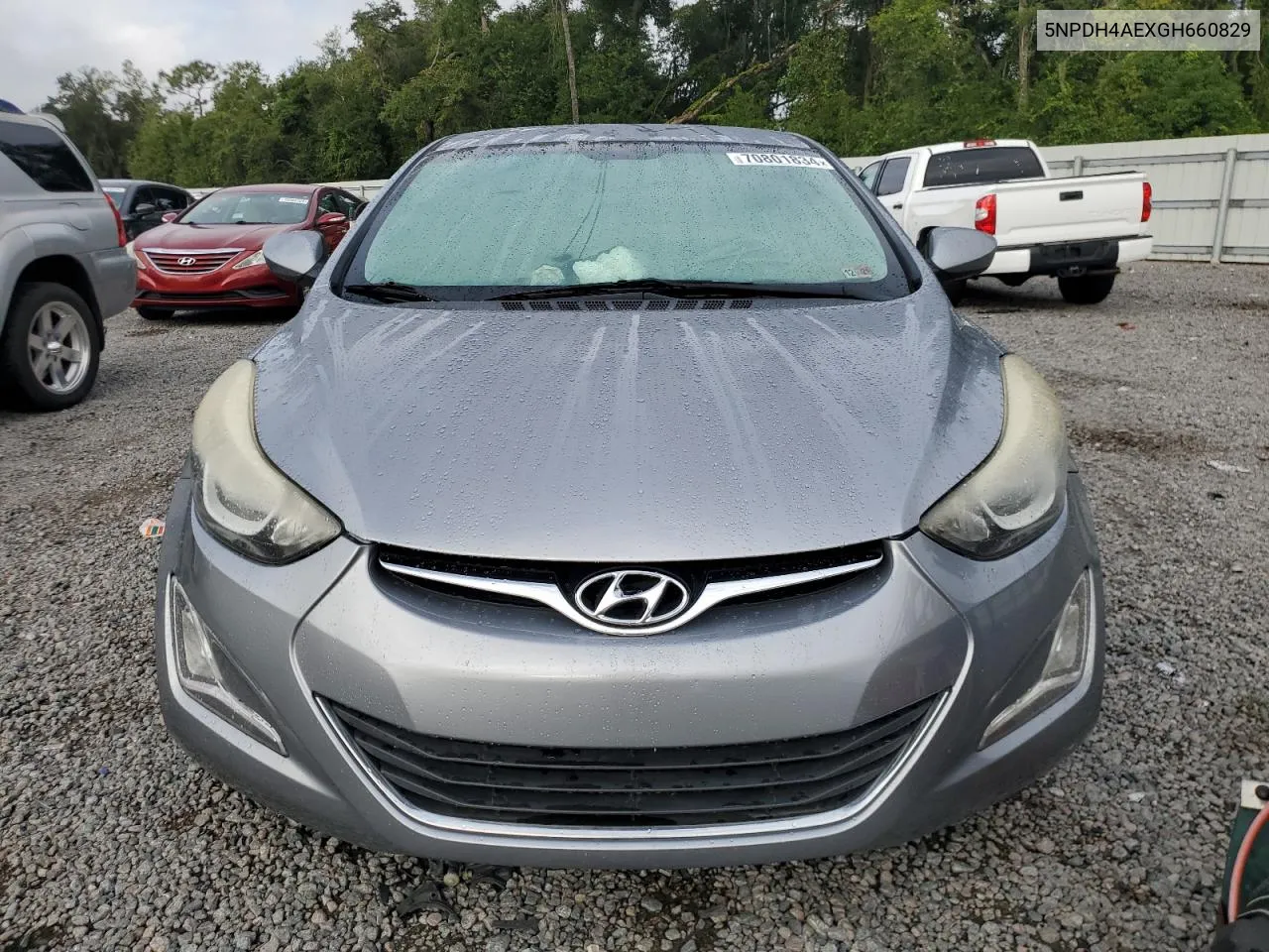 2016 Hyundai Elantra Se VIN: 5NPDH4AEXGH660829 Lot: 70801834