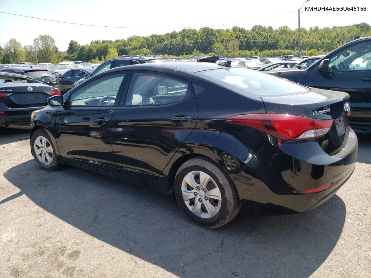 KMHDH4AE5GU646158 2016 Hyundai Elantra Se