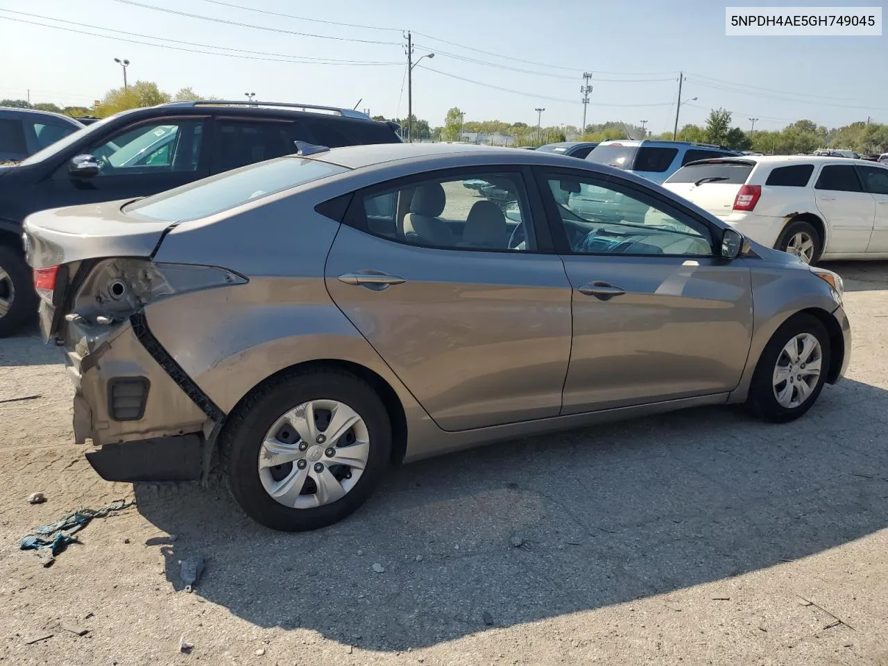 5NPDH4AE5GH749045 2016 Hyundai Elantra Se