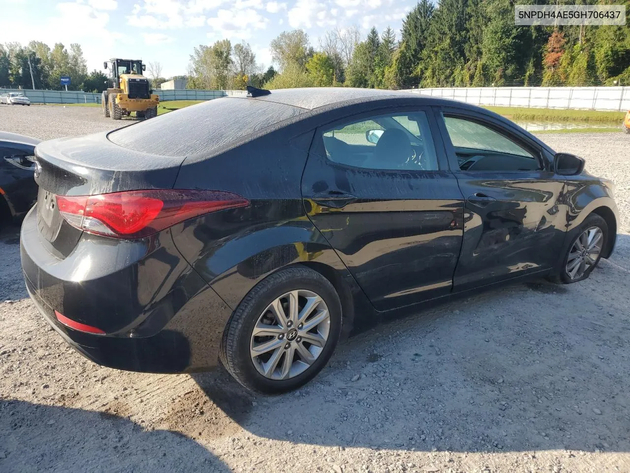 2016 Hyundai Elantra Se VIN: 5NPDH4AE5GH706437 Lot: 71415984