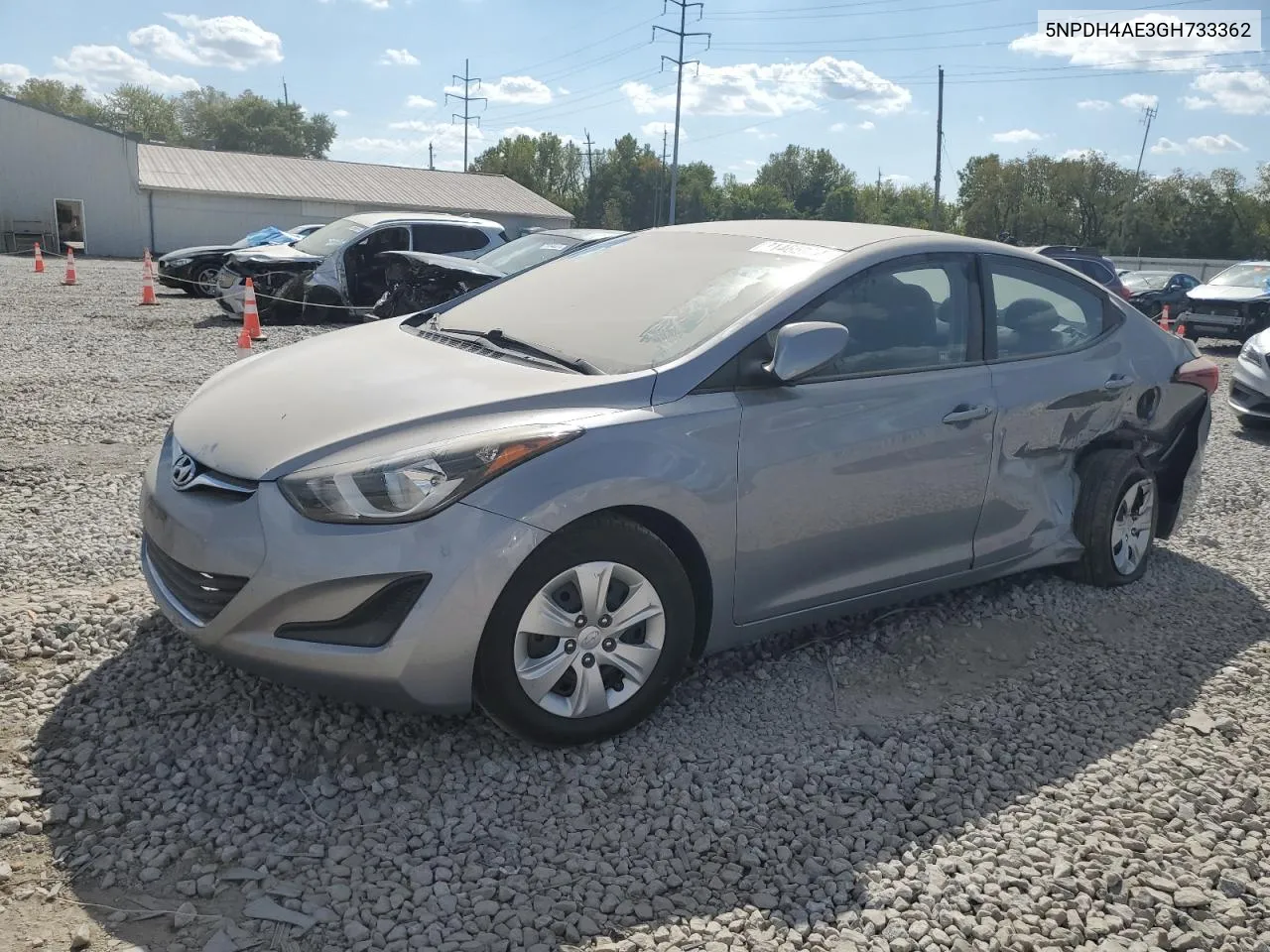 5NPDH4AE3GH733362 2016 Hyundai Elantra Se