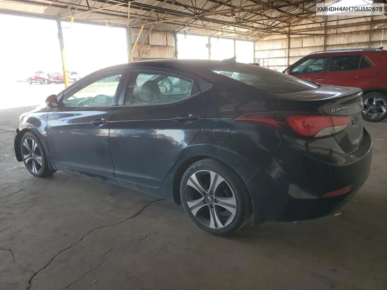 KMHDH4AH7GU552678 2016 Hyundai Elantra Se