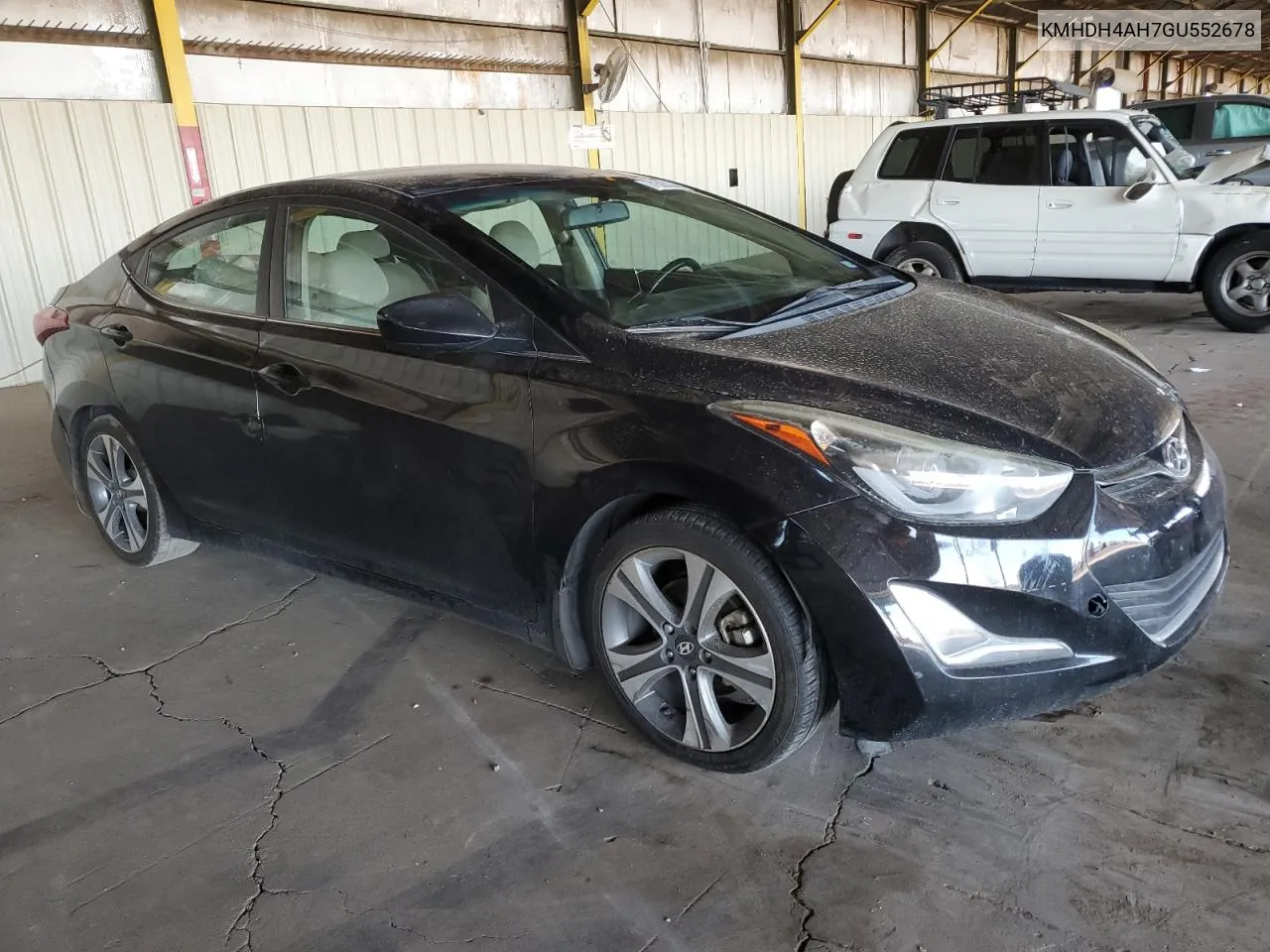 KMHDH4AH7GU552678 2016 Hyundai Elantra Se