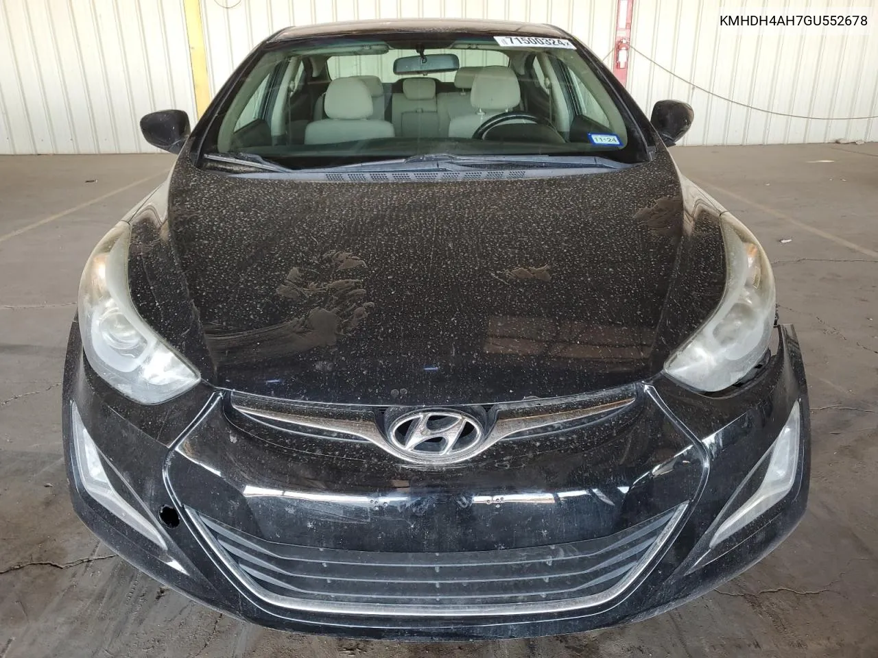 KMHDH4AH7GU552678 2016 Hyundai Elantra Se