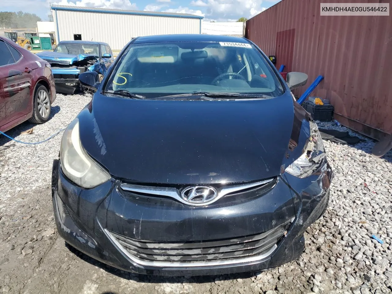 2016 Hyundai Elantra Se VIN: KMHDH4AE0GU546422 Lot: 71534444