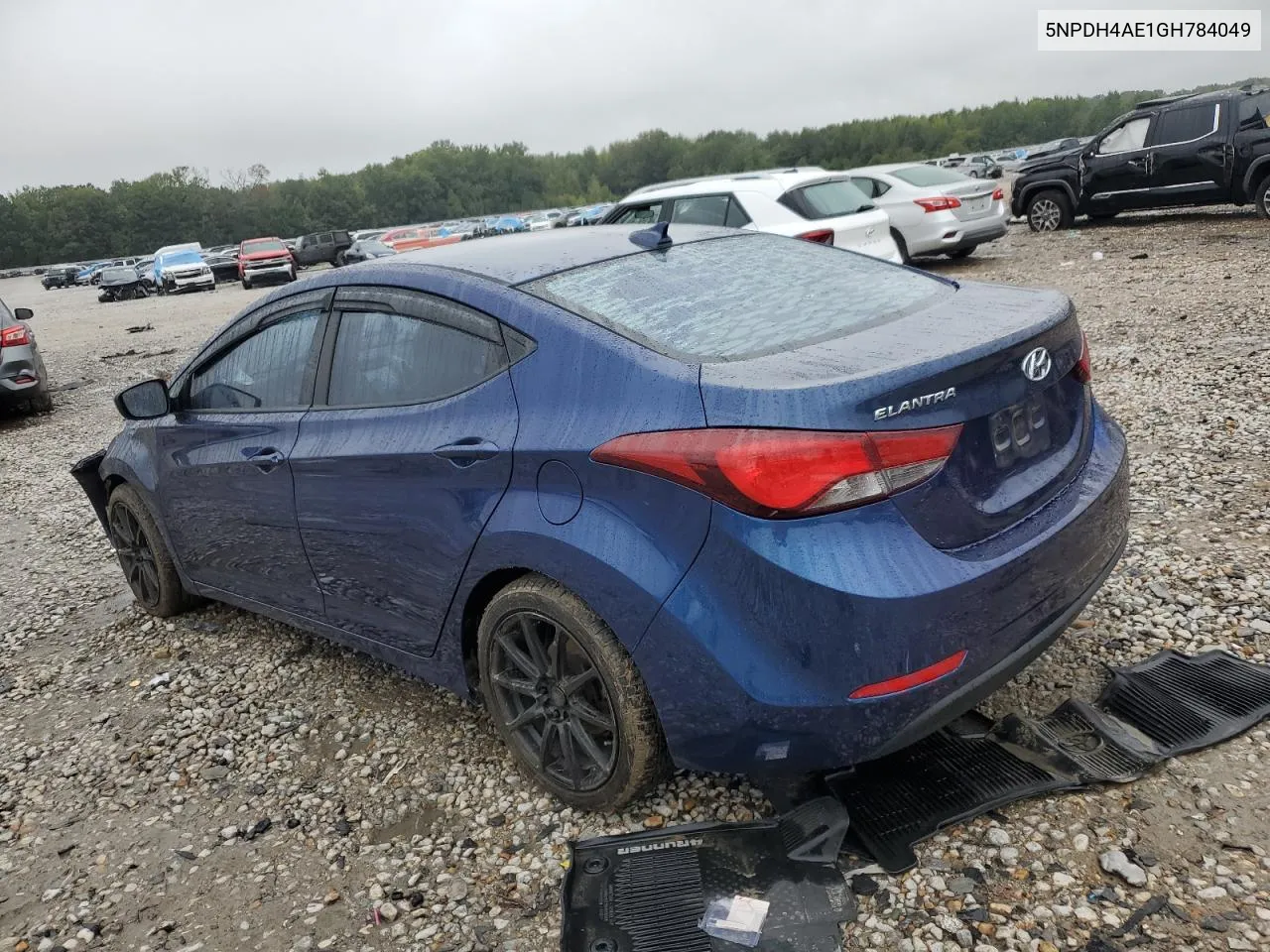 2016 Hyundai Elantra Se VIN: 5NPDH4AE1GH784049 Lot: 71560334