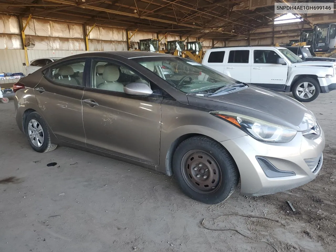 5NPDH4AE1GH699146 2016 Hyundai Elantra Se