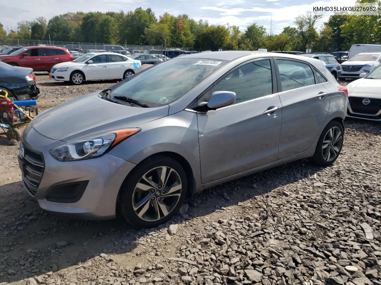 2016 Hyundai Elantra Gt VIN: KMHD35LHXGU276952 Lot: 72044104