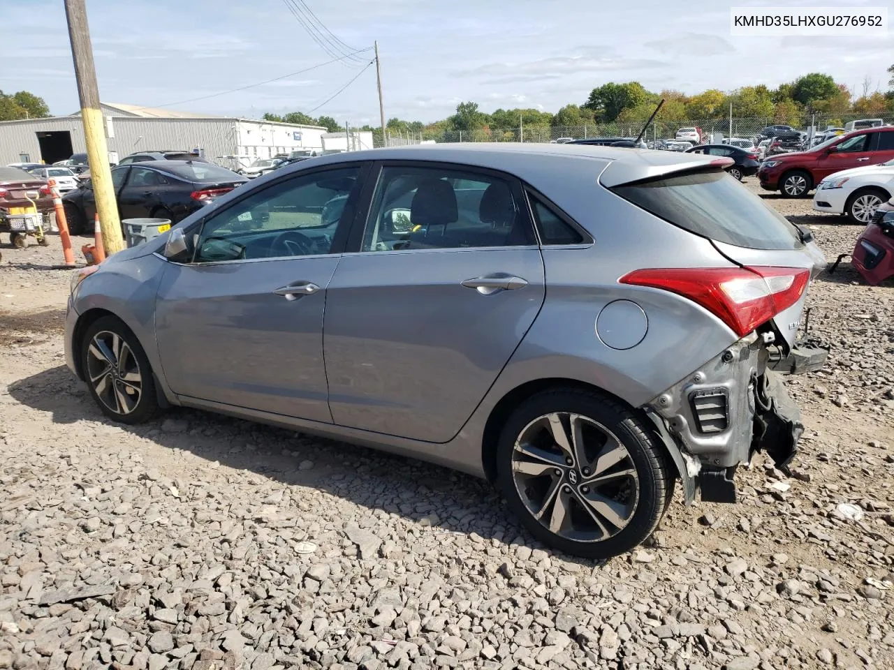 2016 Hyundai Elantra Gt VIN: KMHD35LHXGU276952 Lot: 72044104