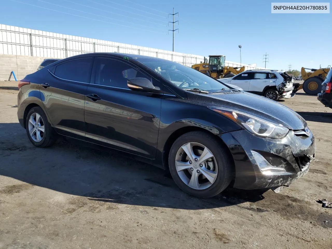 5NPDH4AE2GH780835 2016 Hyundai Elantra Se