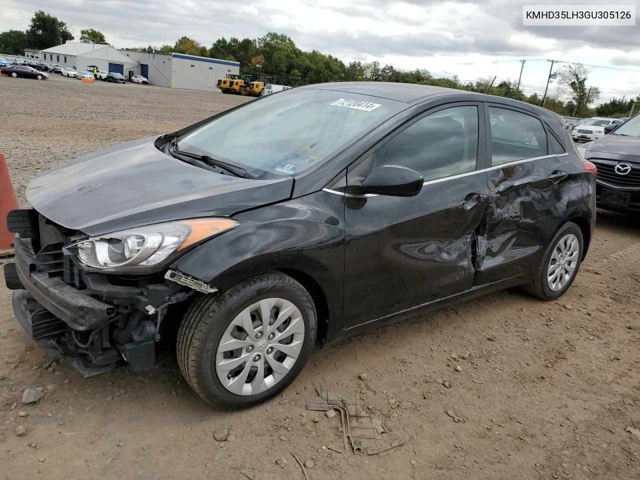 KMHD35LH3GU305126 2016 Hyundai Elantra Gt