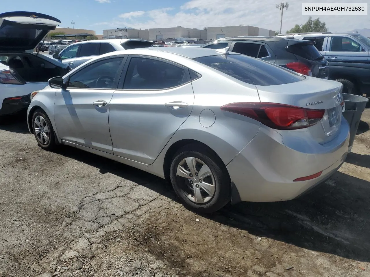 5NPDH4AE4GH732530 2016 Hyundai Elantra Se