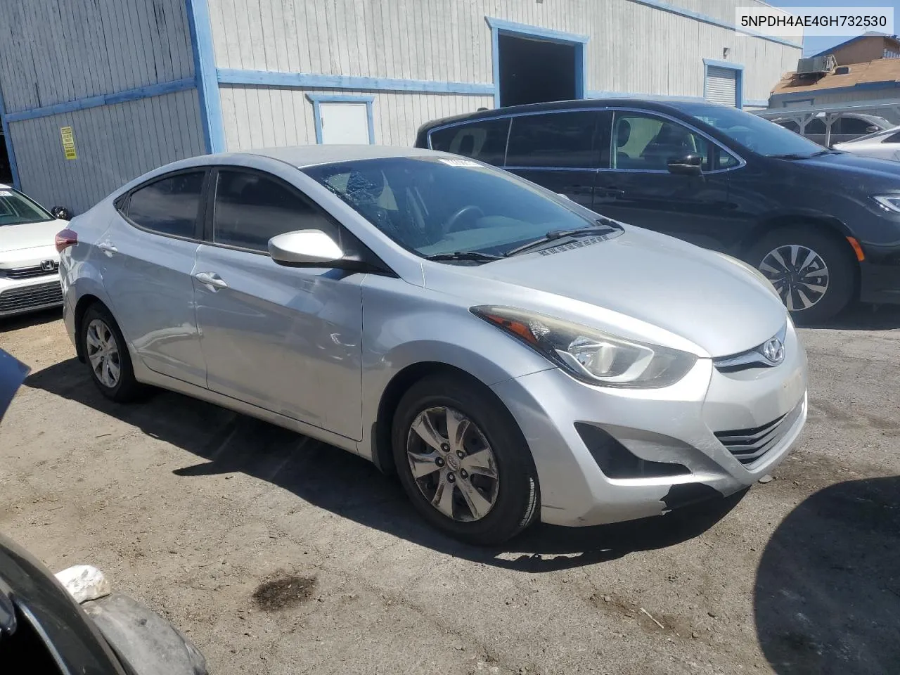 2016 Hyundai Elantra Se VIN: 5NPDH4AE4GH732530 Lot: 72208614