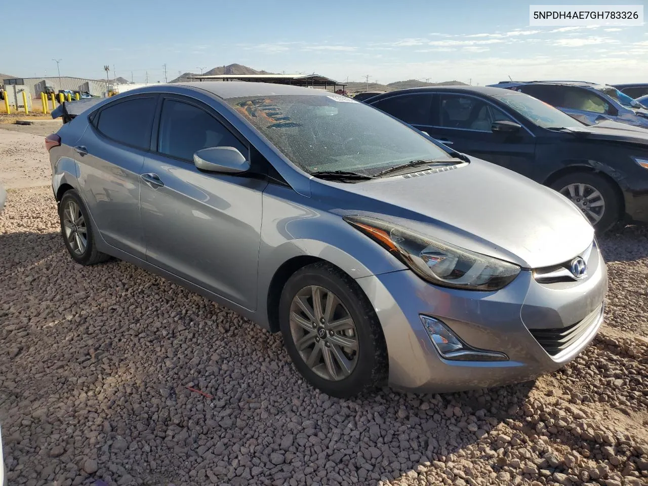 5NPDH4AE7GH783326 2016 Hyundai Elantra Se