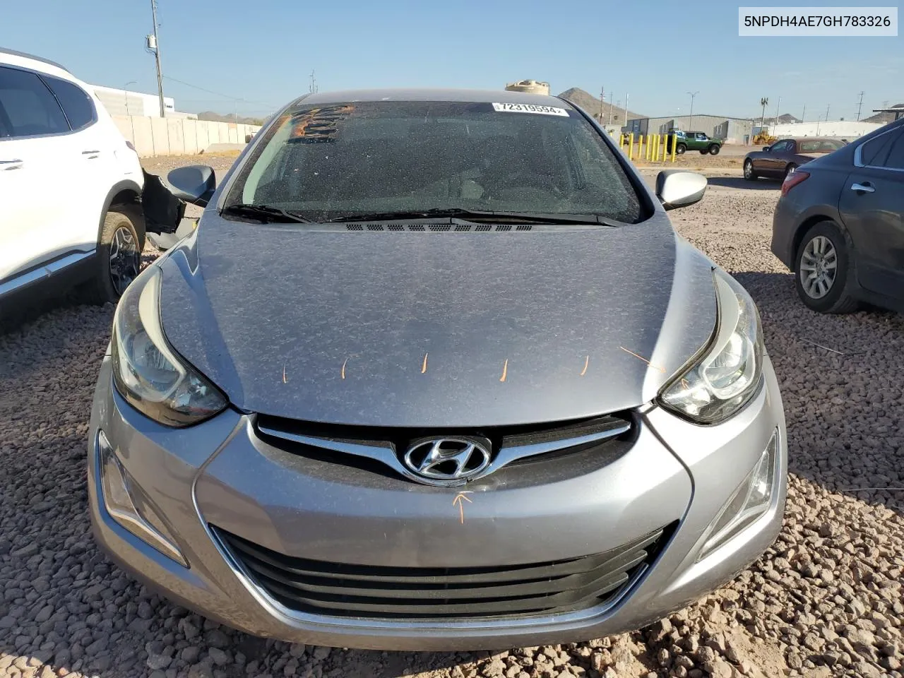 5NPDH4AE7GH783326 2016 Hyundai Elantra Se