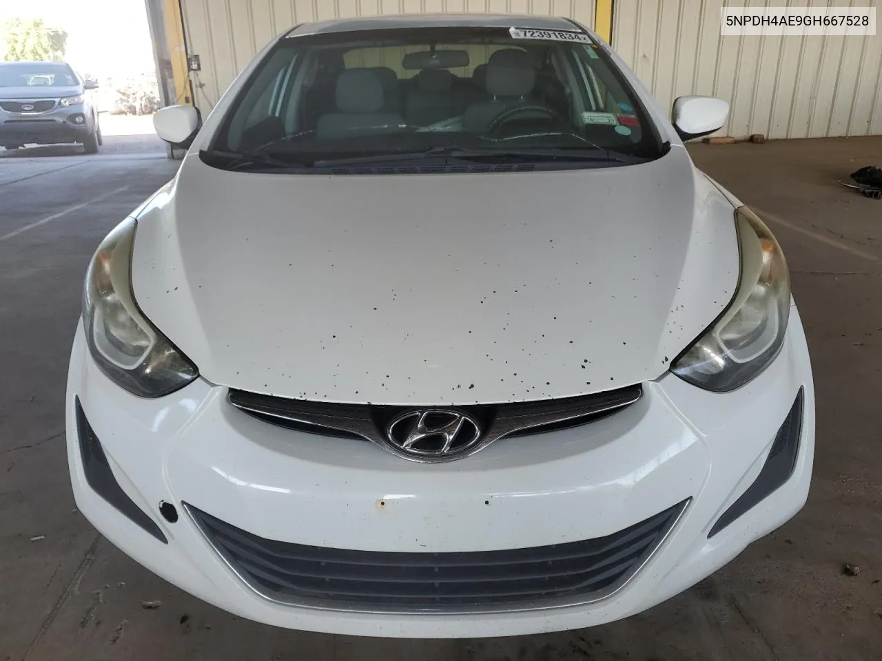 2016 Hyundai Elantra Se VIN: 5NPDH4AE9GH667528 Lot: 72391834