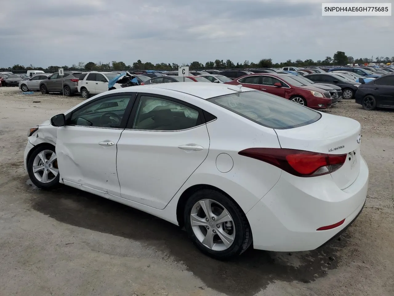 5NPDH4AE6GH775685 2016 Hyundai Elantra Se