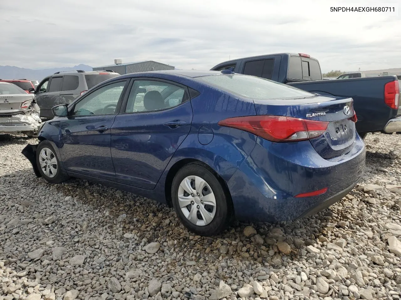 2016 Hyundai Elantra Se VIN: 5NPDH4AEXGH680711 Lot: 72436094