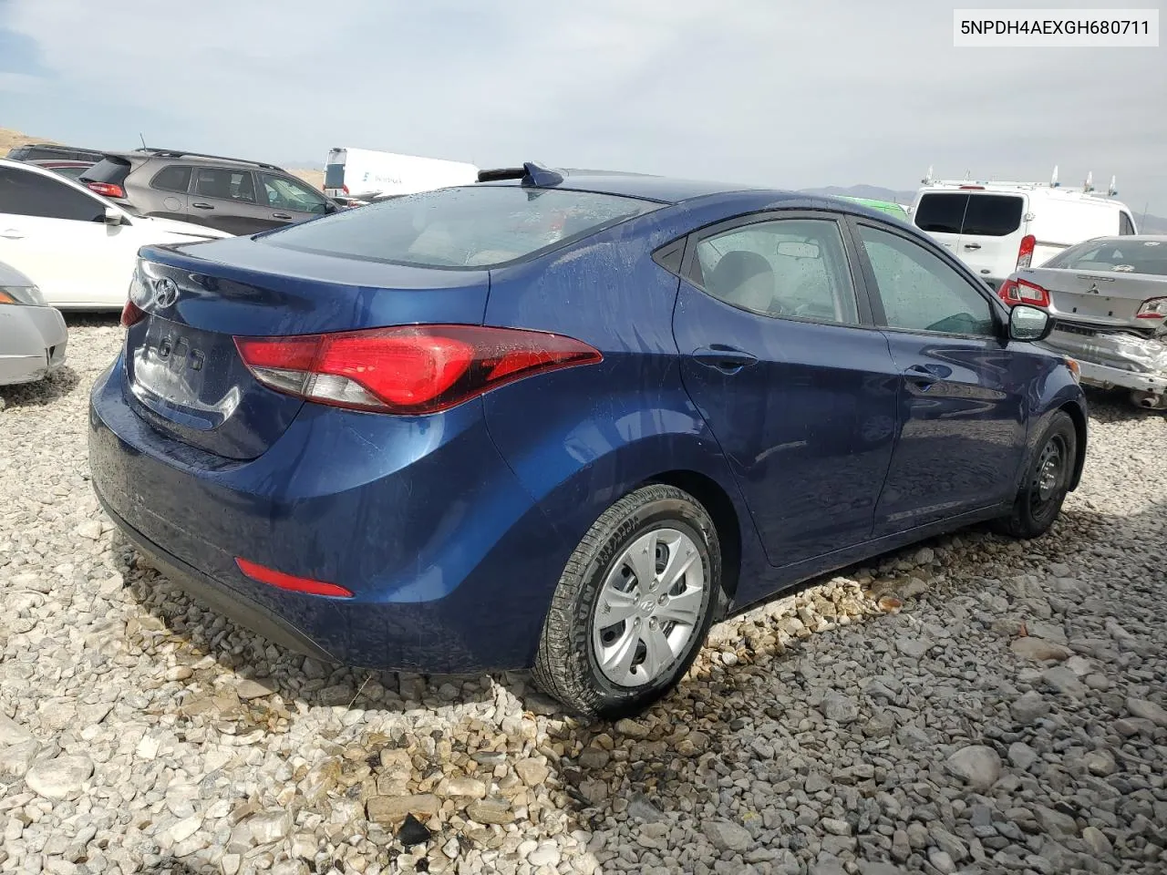 2016 Hyundai Elantra Se VIN: 5NPDH4AEXGH680711 Lot: 72436094