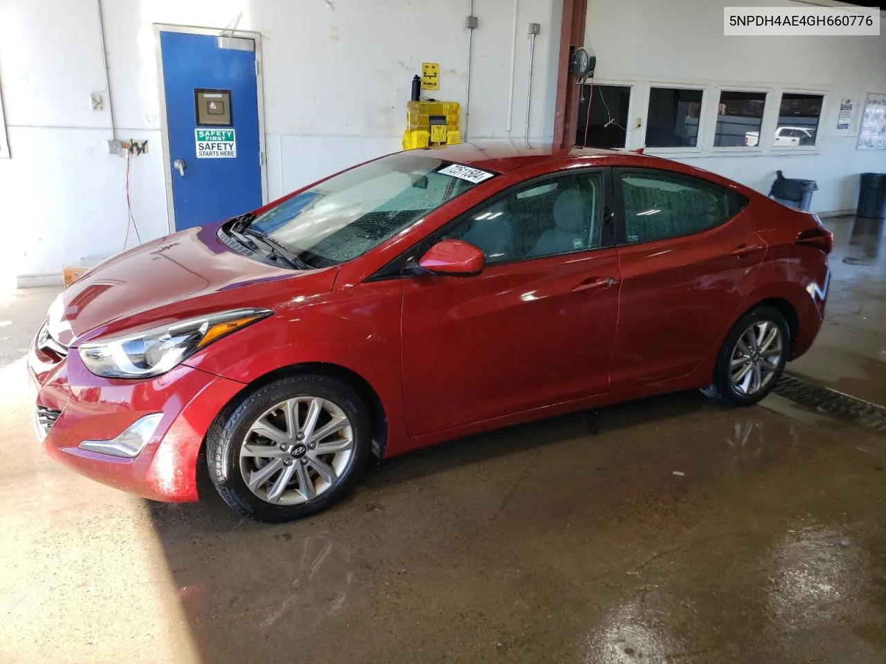 2016 Hyundai Elantra Se VIN: 5NPDH4AE4GH660776 Lot: 72511504