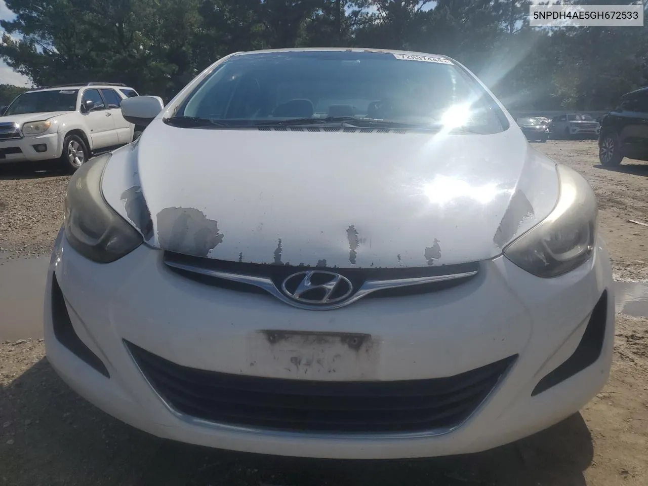 5NPDH4AE5GH672533 2016 Hyundai Elantra Se