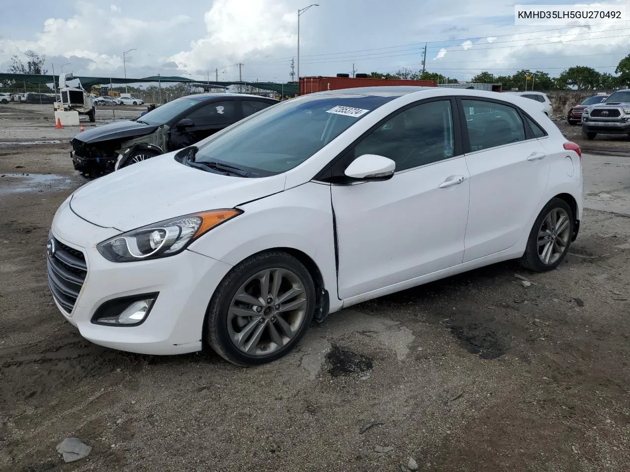 KMHD35LH5GU270492 2016 Hyundai Elantra Gt