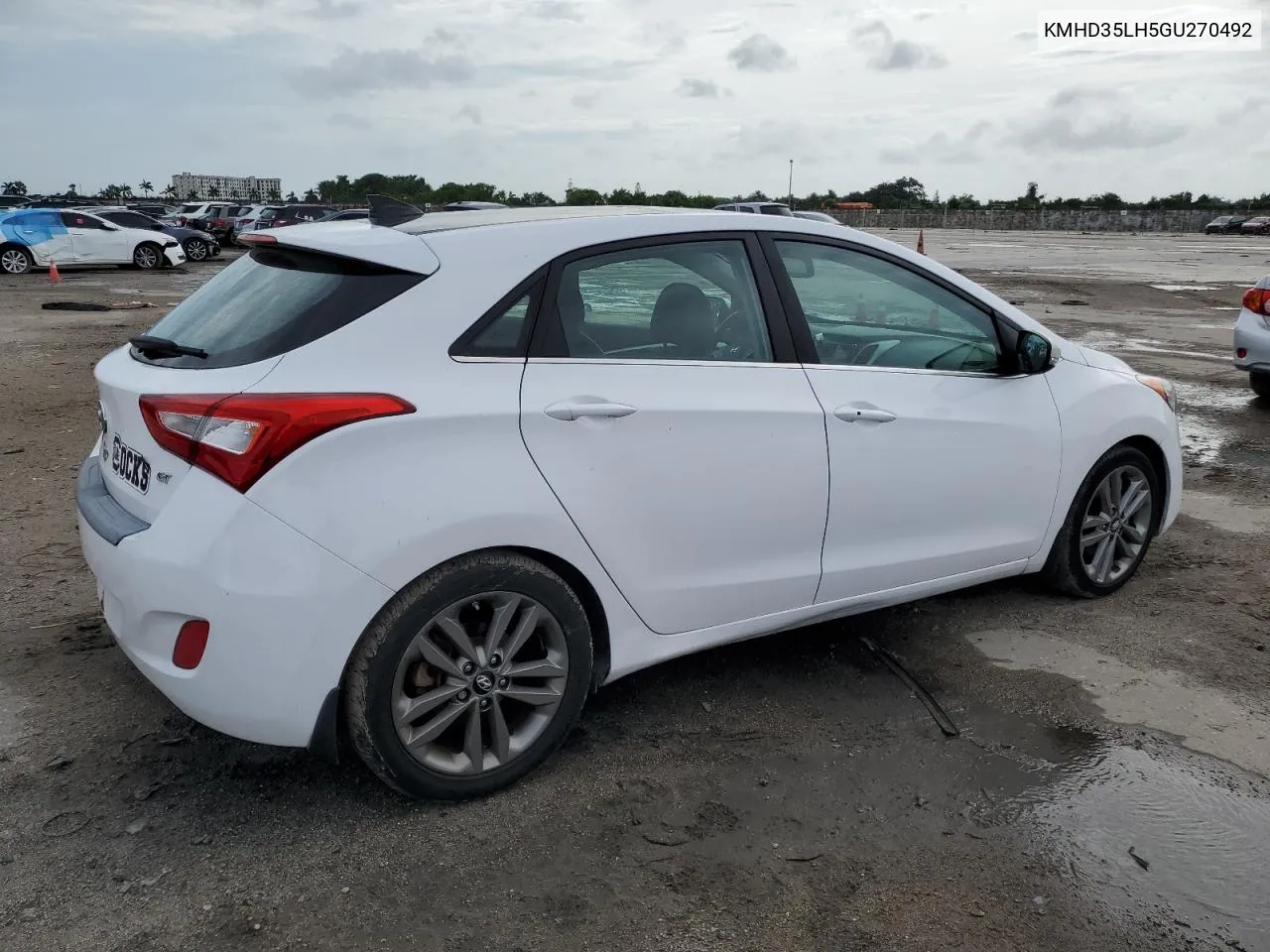 2016 Hyundai Elantra Gt VIN: KMHD35LH5GU270492 Lot: 72853724