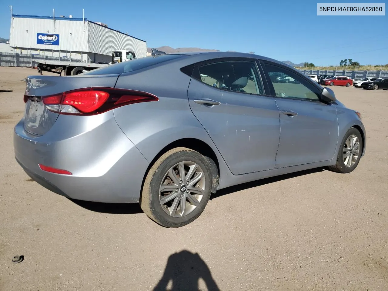 5NPDH4AE8GH652860 2016 Hyundai Elantra Se