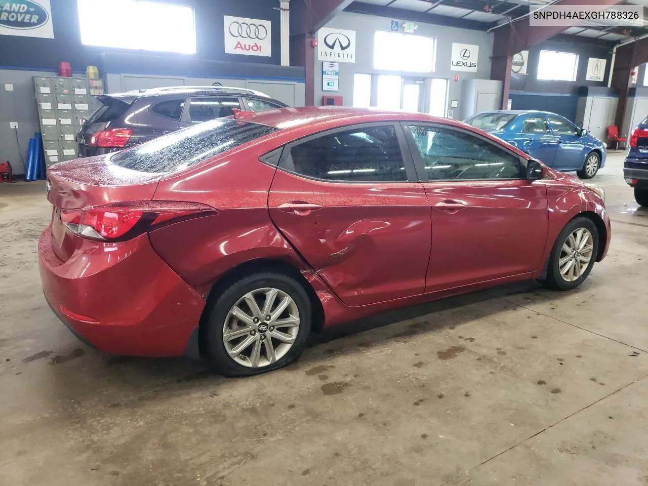 2016 Hyundai Elantra Se VIN: 5NPDH4AEXGH788326 Lot: 72970224