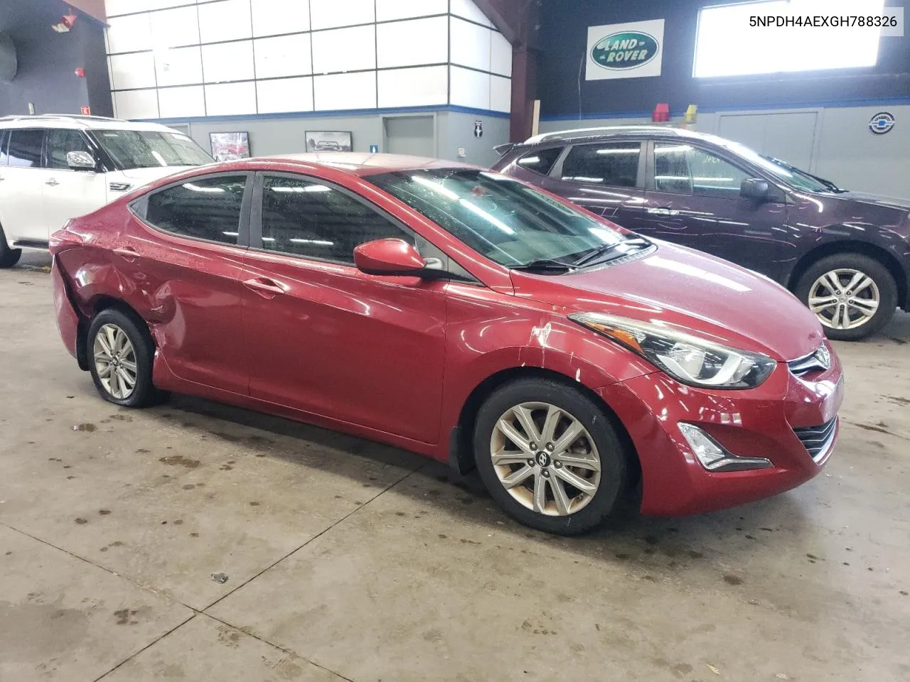 2016 Hyundai Elantra Se VIN: 5NPDH4AEXGH788326 Lot: 72970224