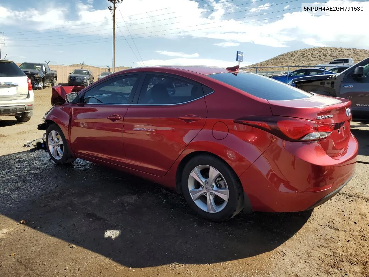 5NPDH4AE2GH791530 2016 Hyundai Elantra Se