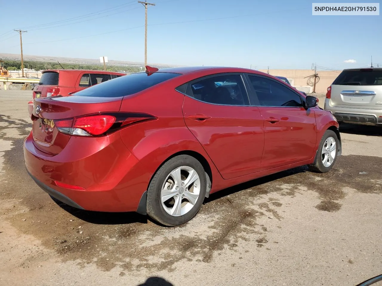 5NPDH4AE2GH791530 2016 Hyundai Elantra Se