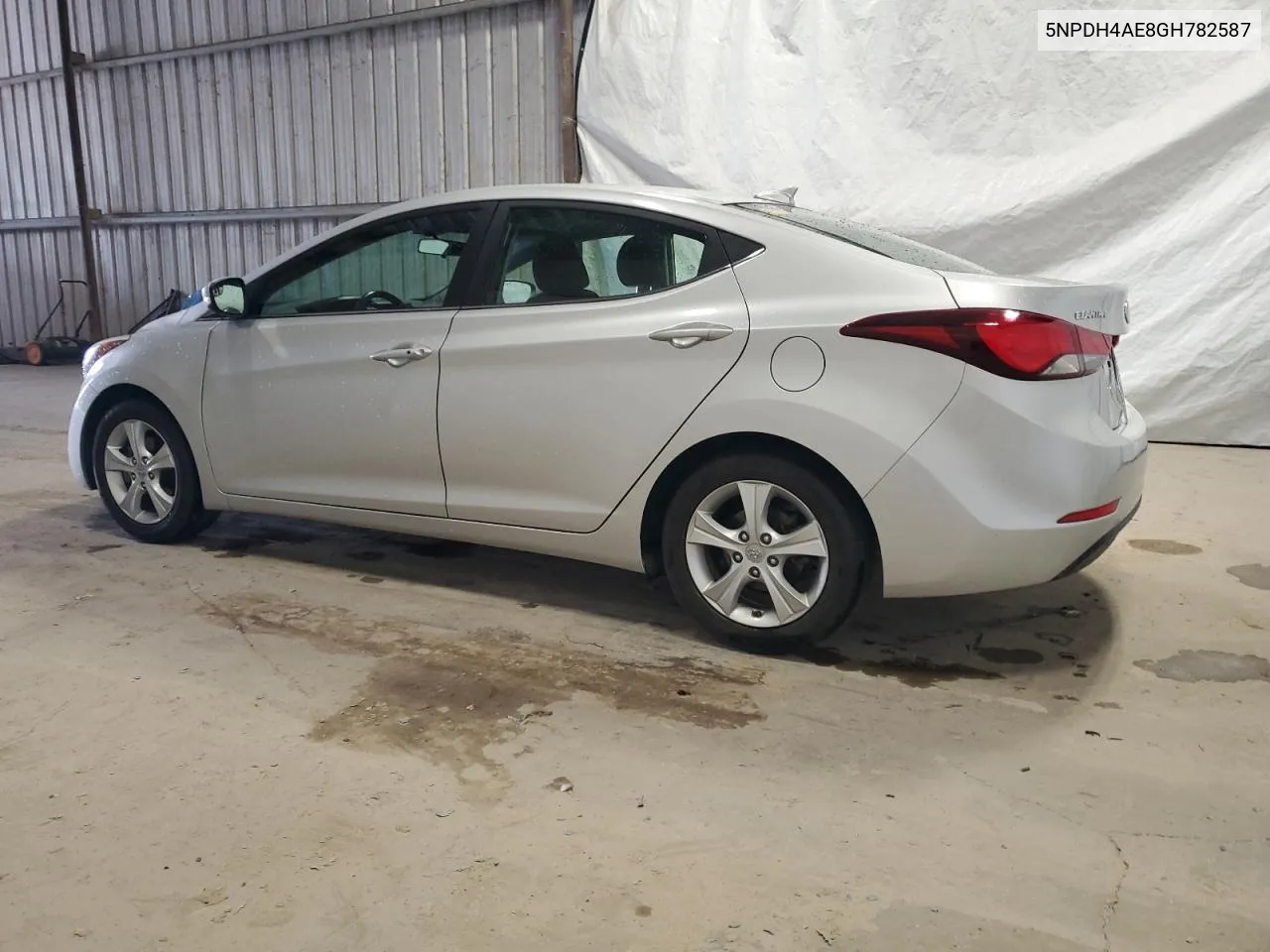 2016 Hyundai Elantra Se VIN: 5NPDH4AE8GH782587 Lot: 73093484