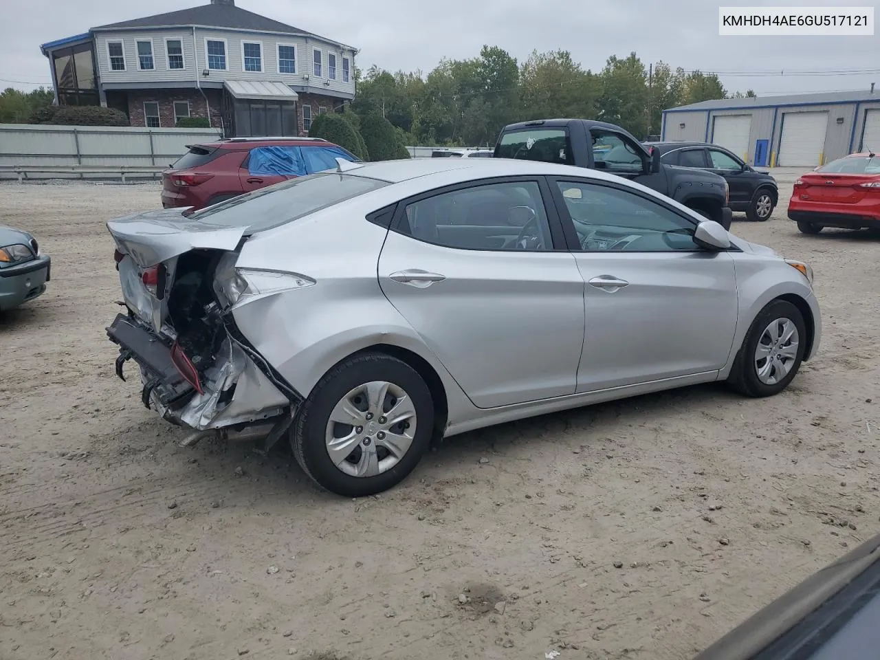 KMHDH4AE6GU517121 2016 Hyundai Elantra Se