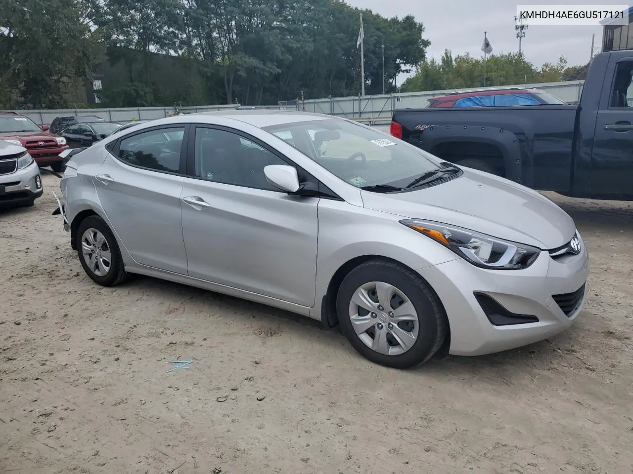 2016 Hyundai Elantra Se VIN: KMHDH4AE6GU517121 Lot: 73175024